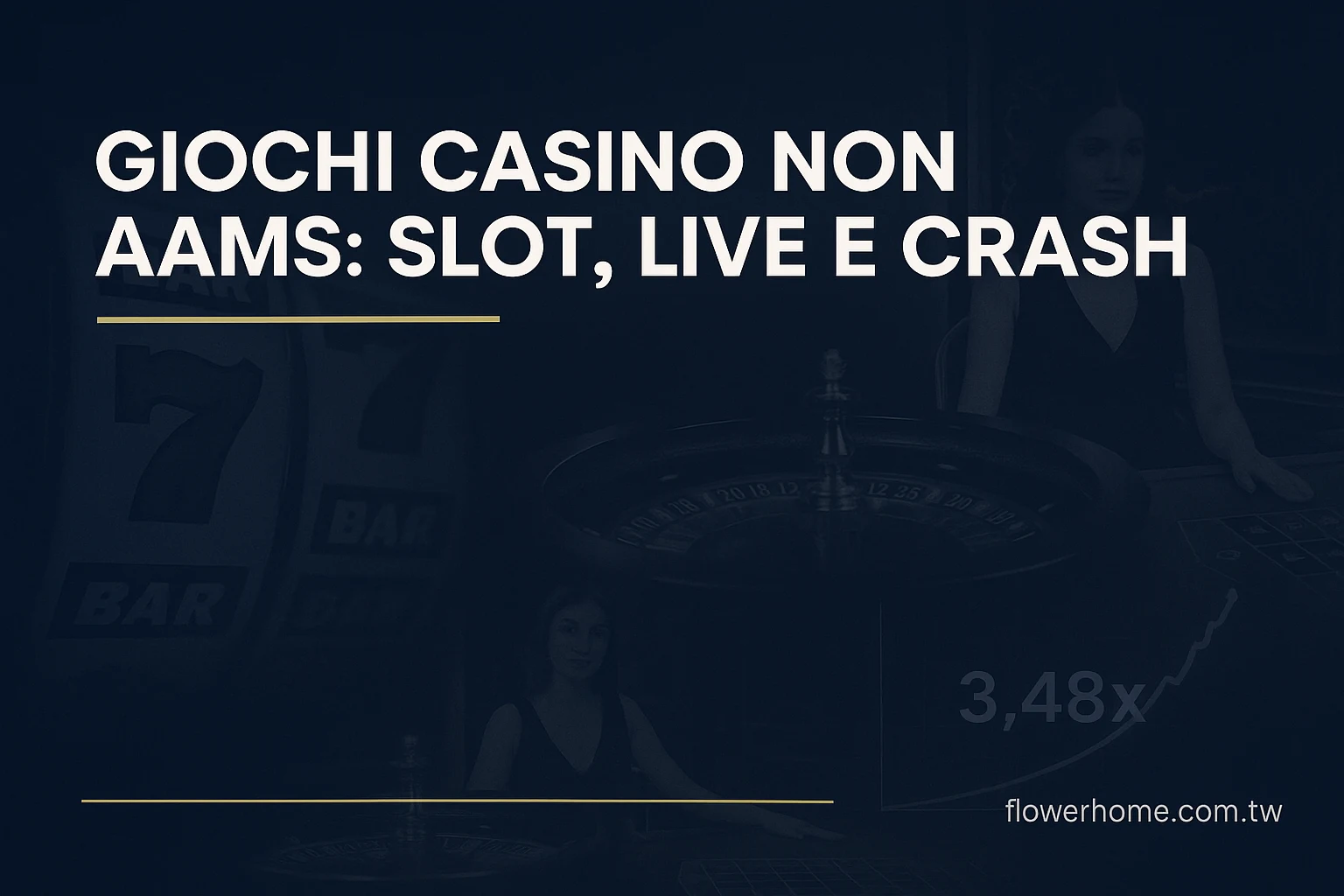 Giochi casino non AAMS: slot, live dealer e crash game